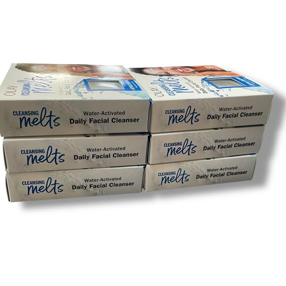 Olay Face Cleansing Melts Hyaluronic 32 Dissolving Pads Daily Travel Gym Lot x6 - Picture 7 of 10